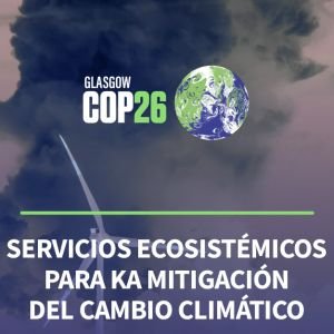 COP26 Servicios ecosistémicos para la mitigación del cambio climático