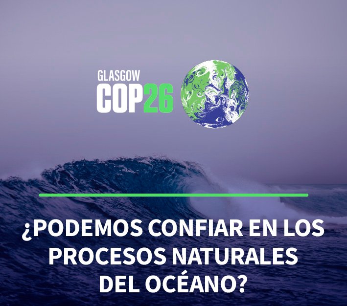 COP26 ¿Podemos confiar en los procesos naturales del océano para la mitigación del clima?