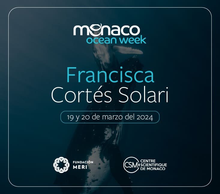 Monaco Ocean Week 2024 – Francisca Cortés Solari Presidenta Ejecutiva Filantropia Cortés Solari