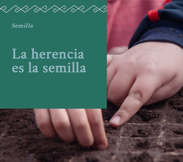 Saberes Ancestrales – La herencia es la semilla