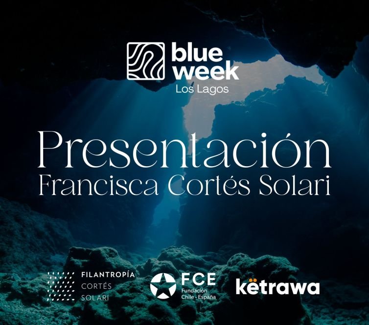 Blue Week Los Lagos – Presentación de Francisca Cortés Solari conferencia patagonia innovar emprendimiento