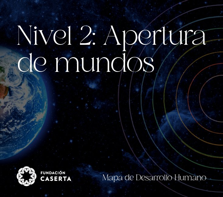 Nivel 2: Apertura de mundos – Mapa de Desarrollo Humano Fundación Caserta