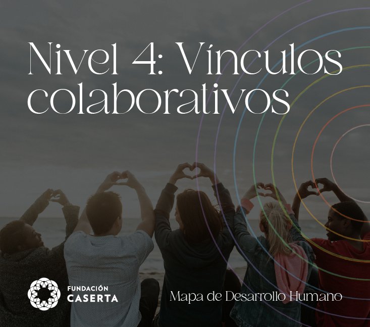 Nivel 4: Vínculos colaborativos – Mapa de Desarrollo Humano Fundación Caserta
